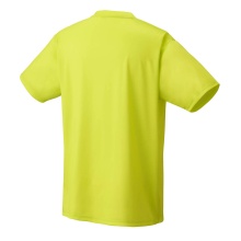 Yonex Training T-shirt Practice Small Logo YM0045 (100% Polyester) 2024 lime yellow Men